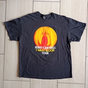 Jerry Cantrell Tour Black T-Shirt